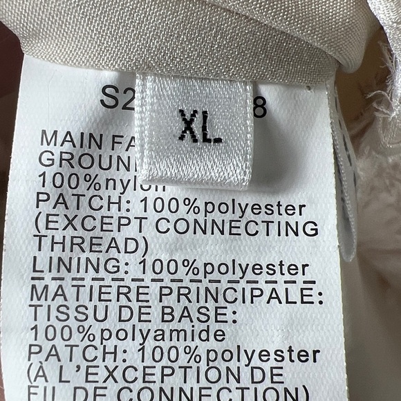 NWT S. Deer Textured Elegant Bell sleeve Blouse Size XL Excellent Condition - Picture 11 of 12